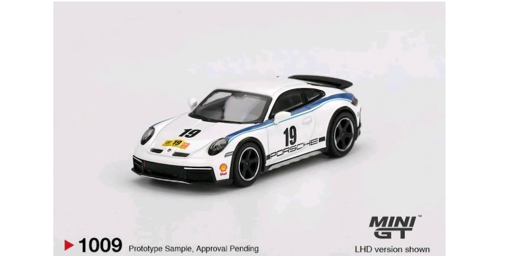 Mini GT Porsche 911 Dakar Rally 1974 Blister Diecast Model Araba - 2
