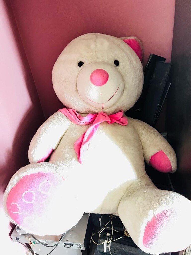 peluş ayı dev boy 1 buçuk metreye yakın deforme yok pazarlık yoktur - 2