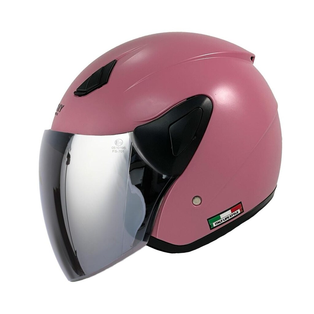 SWAY SW-733 YARIM KASK - Pembe - 2