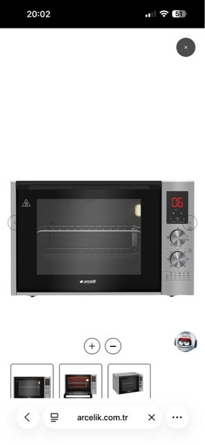 arçelik mini fırın