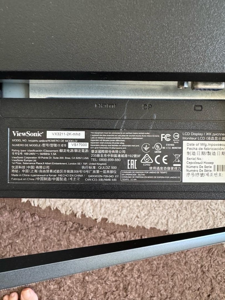 ViewSonic 32 Inc 2K IPS Panel Monitör - VX3211-2K-mhd - 3