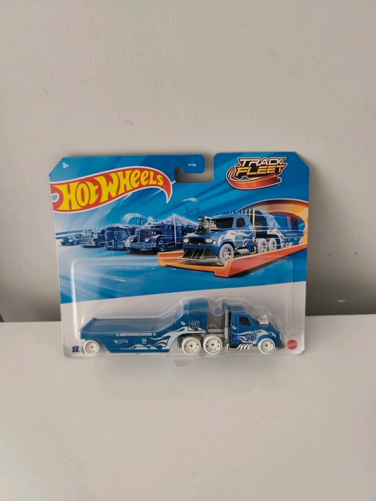 Hot Wheels Kamyon Semi Rodger Dodger Mavi - 4