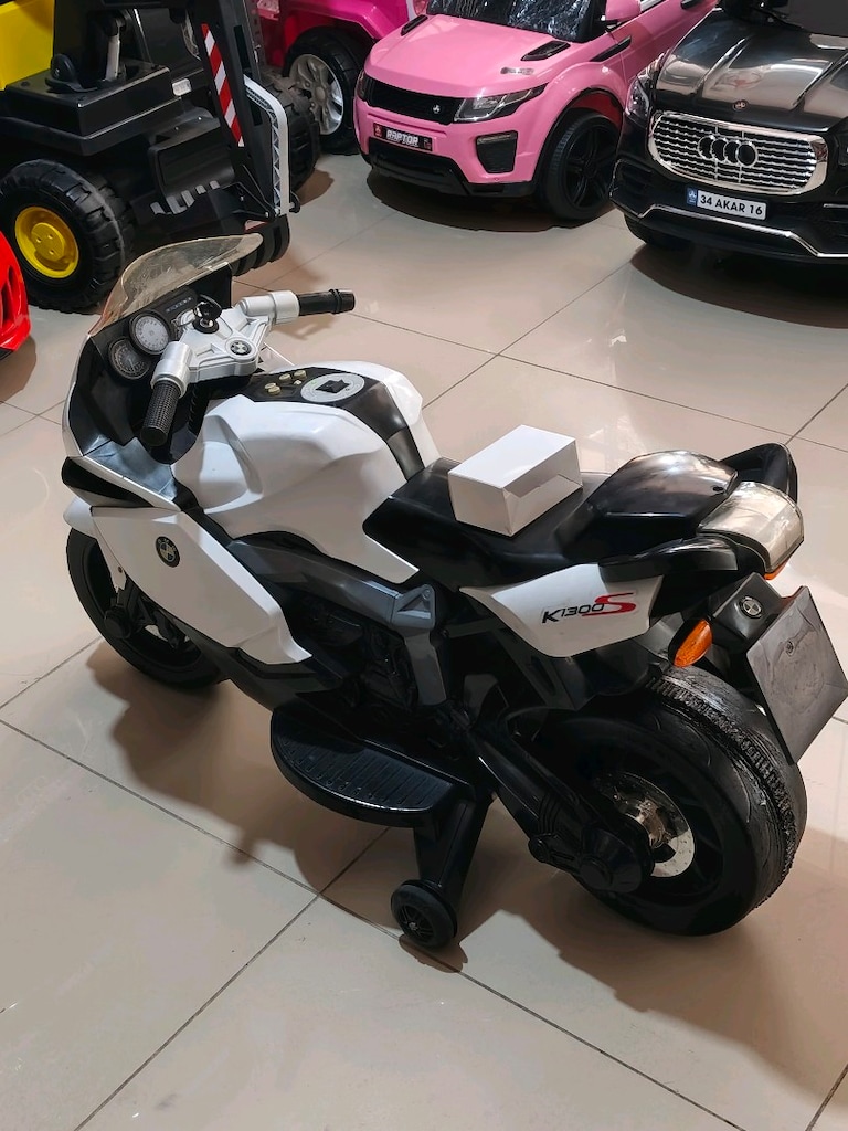 (AnkaCar çocuk oto galeri)LİSANSLI BMW AKÜLÜ ARABA MOTOR BİSİKLET - 7