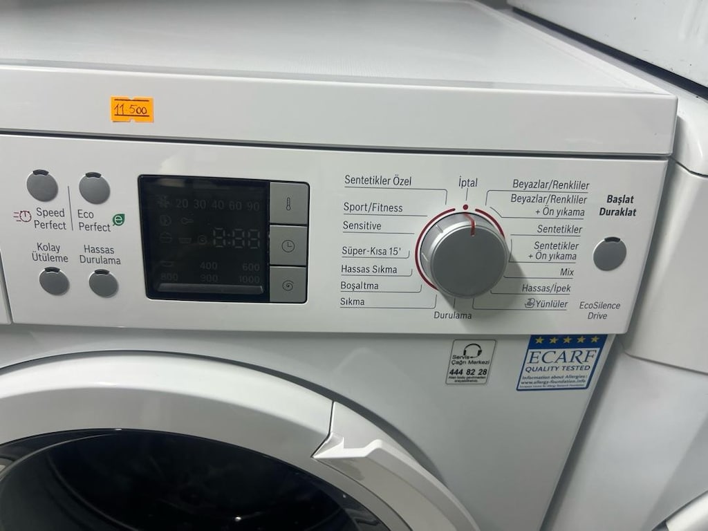 BOSCH dijital 8 kg a+++ enerji çok temiz - 5