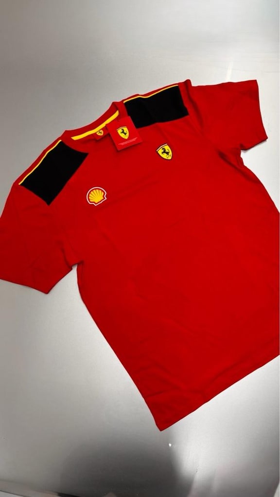Ferrari Shell Tişört Toptan & Perakende