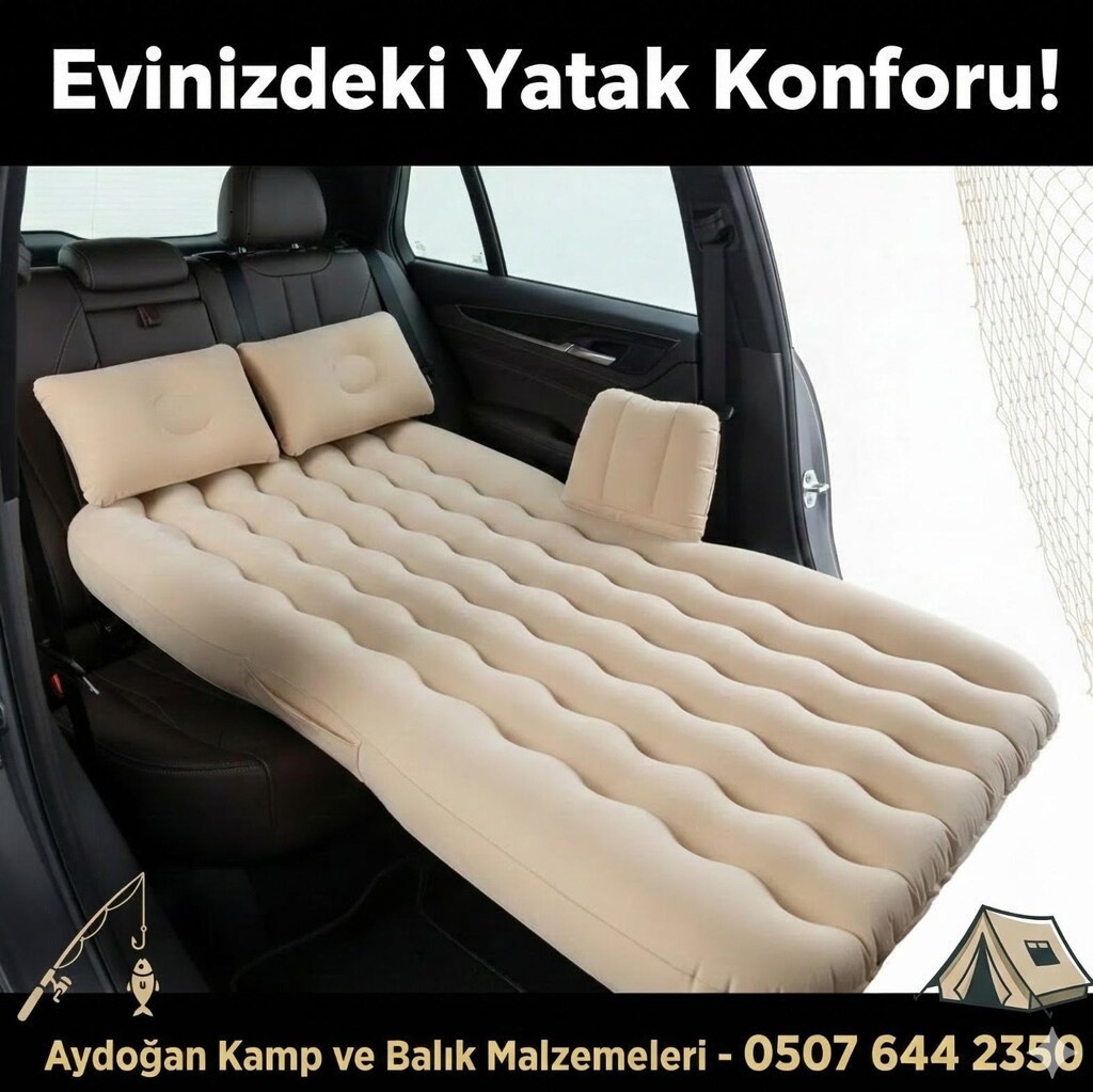 Araç Yatağı Seti İle Yolda Ev Rahatlığı - 3