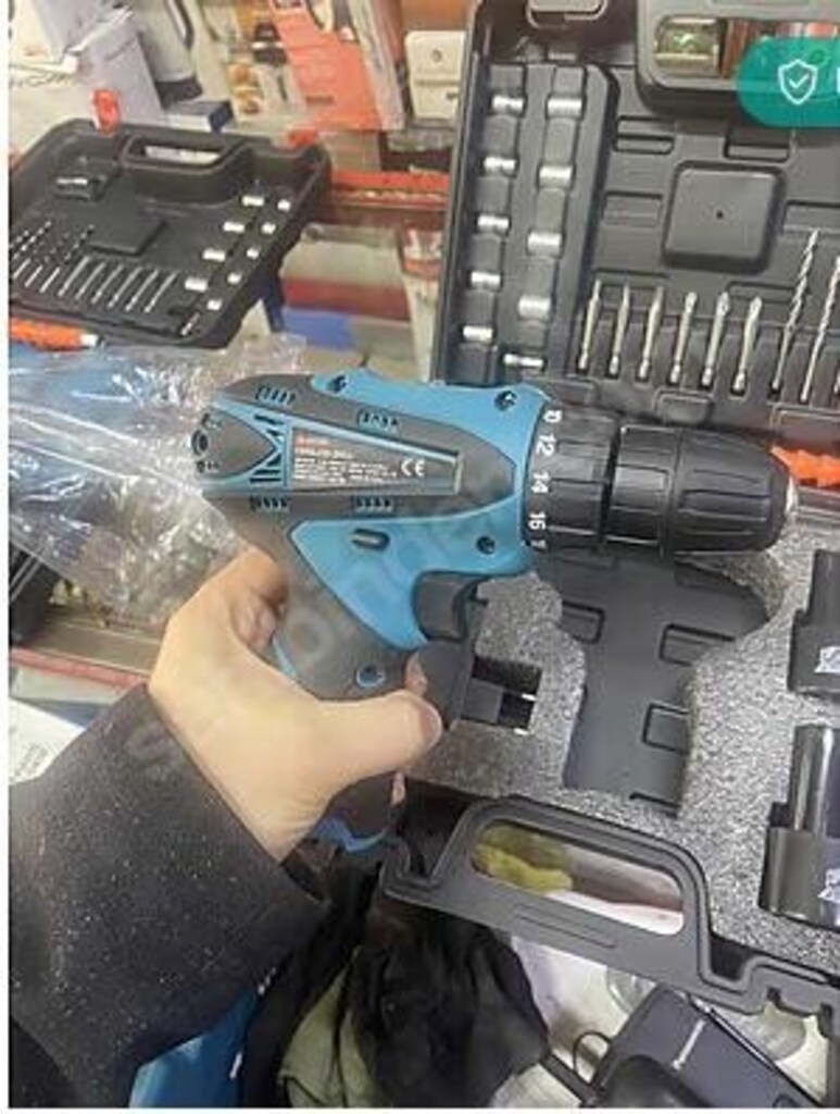 12V Şarjlı Matkap Seti Daflong - 5