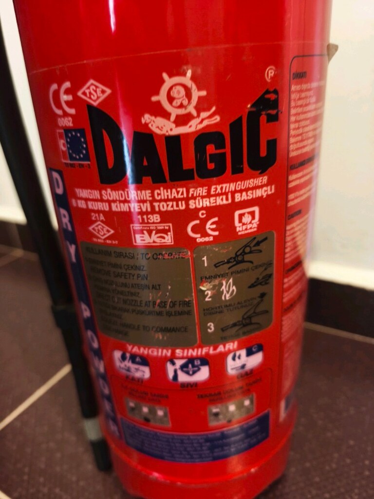 6 kg yangın tüpü - 4