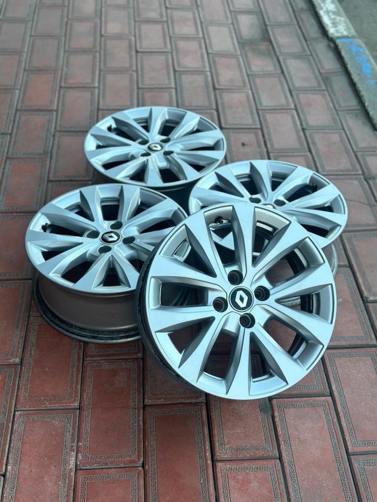 16 inç 4x100 orjinal clio jant takımı hatasız - 4