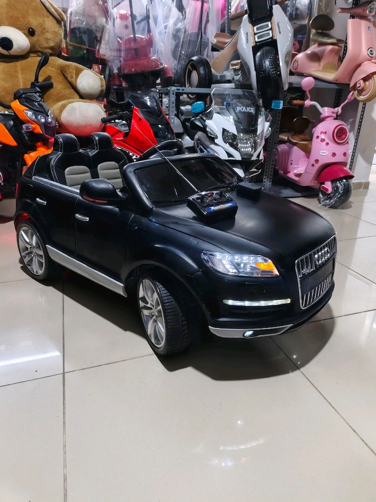 (AnkaCar çocuk oto galeri)2 MOTOR AUDİ KUMANDALI&MANUEL AKÜLÜ ARABA - 11