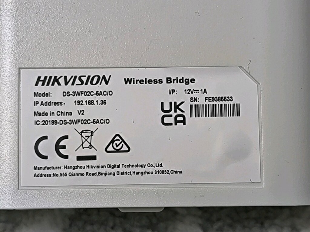 Hikvision DS-3WF02C-5AC/O, 5 km'ye kadar menzile sahip, 5GHz frekansın - 3