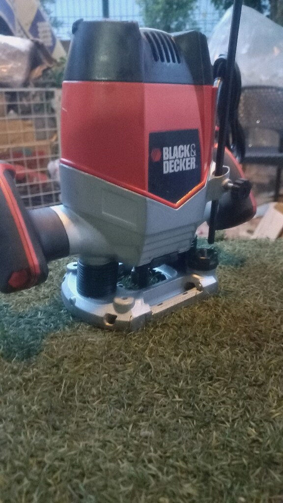 blackdecker çift kol freze - 2