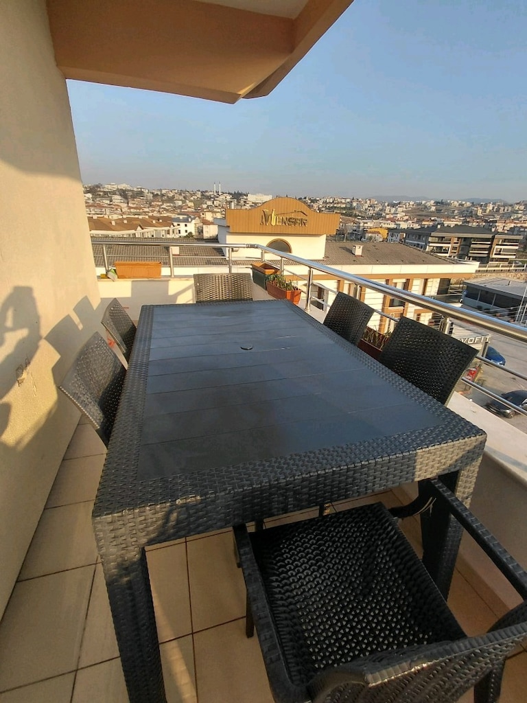balkon ve bahce masa 6 sandalye takımı - 3