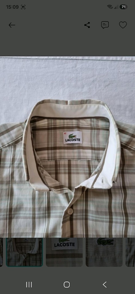 Lacoste Erkek Çizgili Gömlek - 2