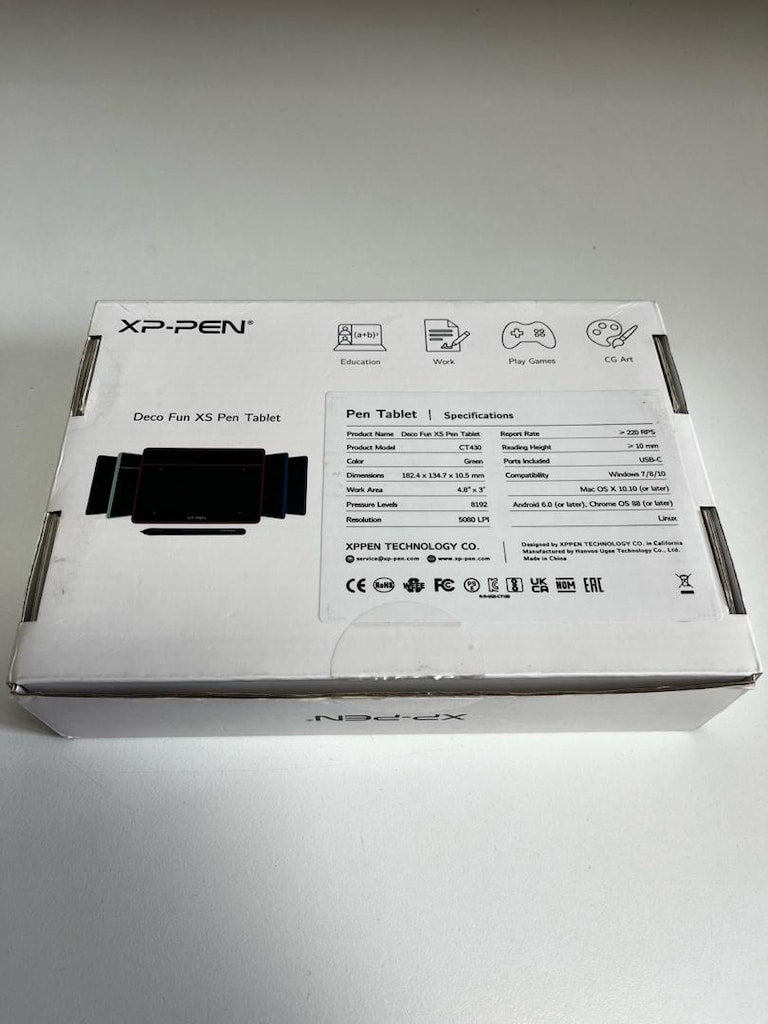 XP-Pen Deco Fun XS Çizim Tableti (CT430) - Sıfır Ayarında / kutulu - 5
