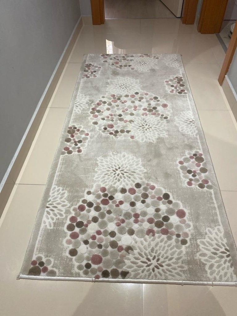şık desenli büyük halı ve yolluk şeklinde halılar kullanmaya hazır - 4