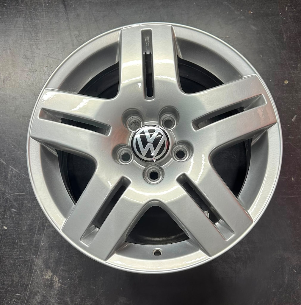 5x100 15 İNÇ 6J ET 38 VOLKSWAGEN ORJİNAL JANT TAKIMI - 3