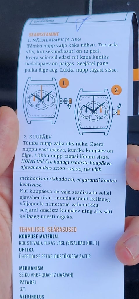 AEGAON Genesis 2.0 kuvars erkek kol saati - 10