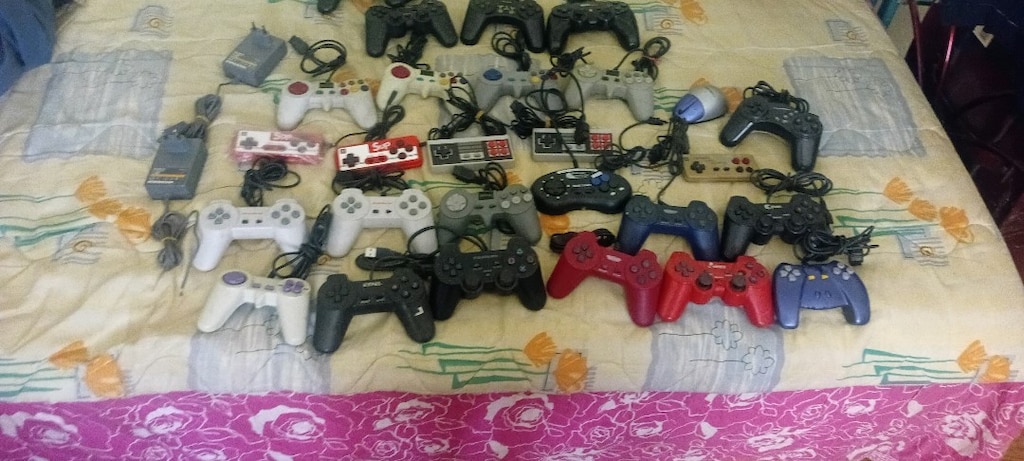 30 A YAKIN KARIŞIK ATARİ VE BİLGİSAYAR OTUN KOLU=2 ADETTE PS1 ADAPTER - 4