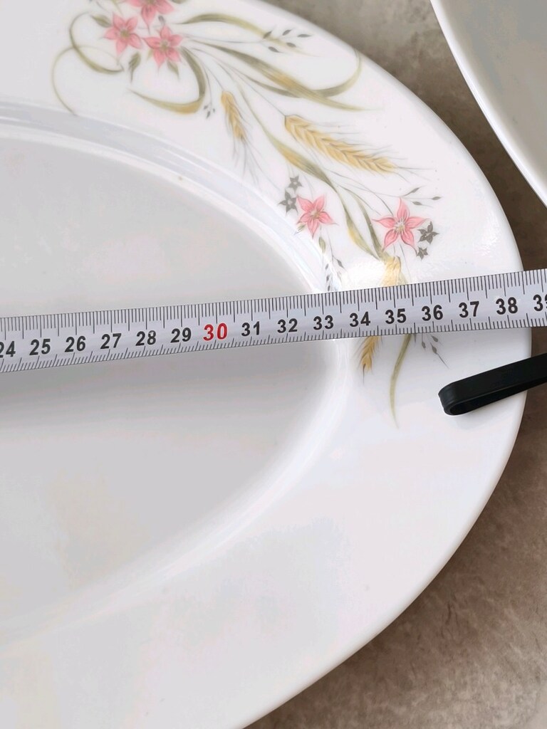 vintiage melamin büyük tabak - 2