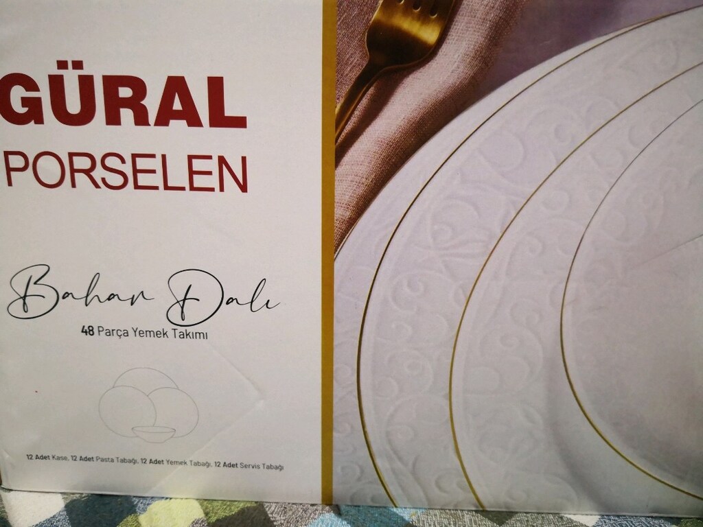 yemek takımı 48 parça güral porselen - 3