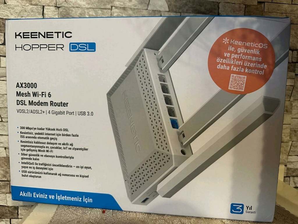 KEENETIC HOPPER DSL AX3000 MODEM