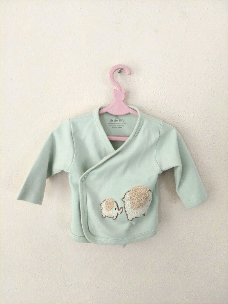 LittleLife bebek Fil işlemeli Zıbın üstü