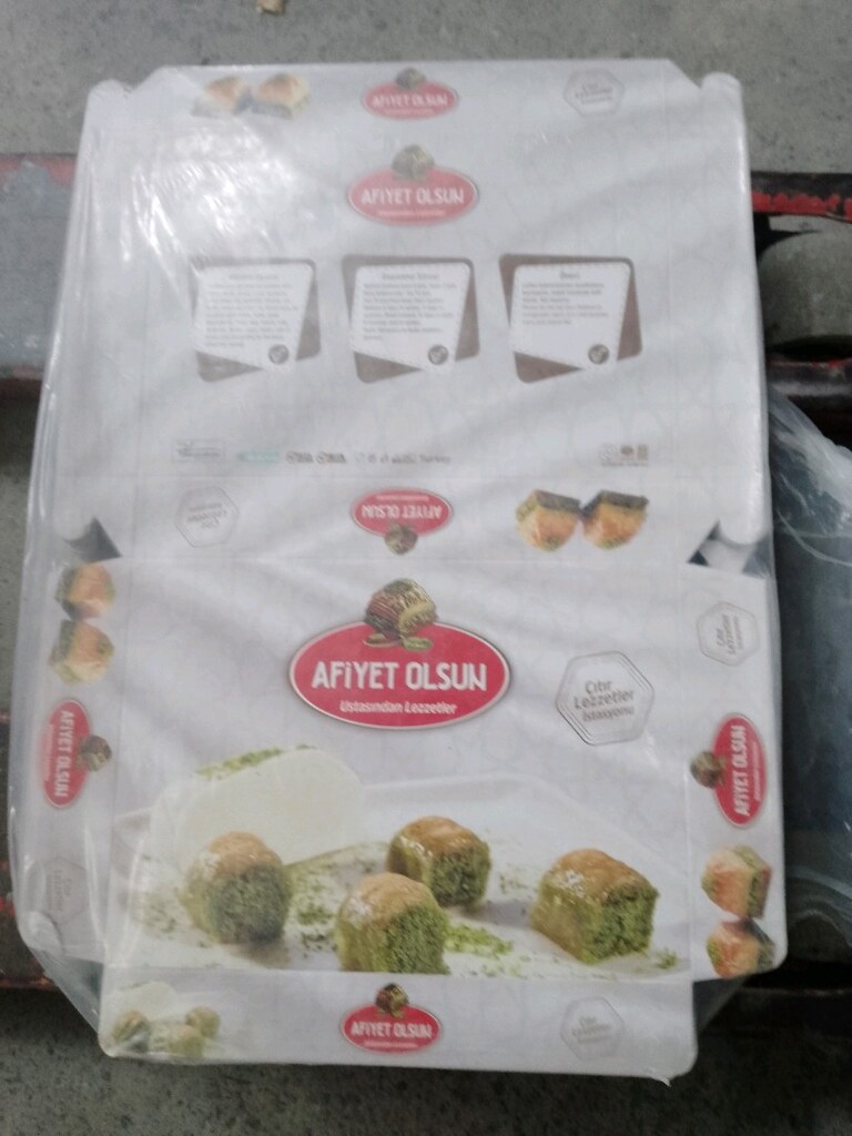 1 kg baklava kutuları turta pasta kutular - 9