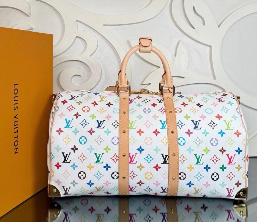Louis Vuitton Multicolor Keepall Seyahat Çantası (Kutulu / Eksiksiz) - 4