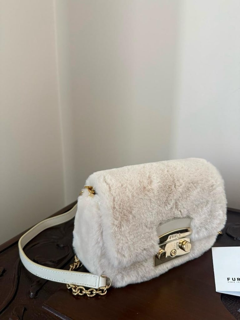 Furla Metropolis Fur Omuz Çantası - 2