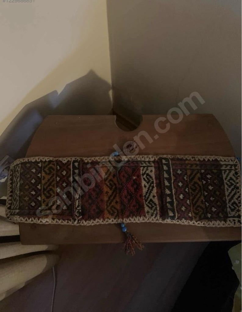 Masif ahsap el yapimi muzik seti rafi - 3