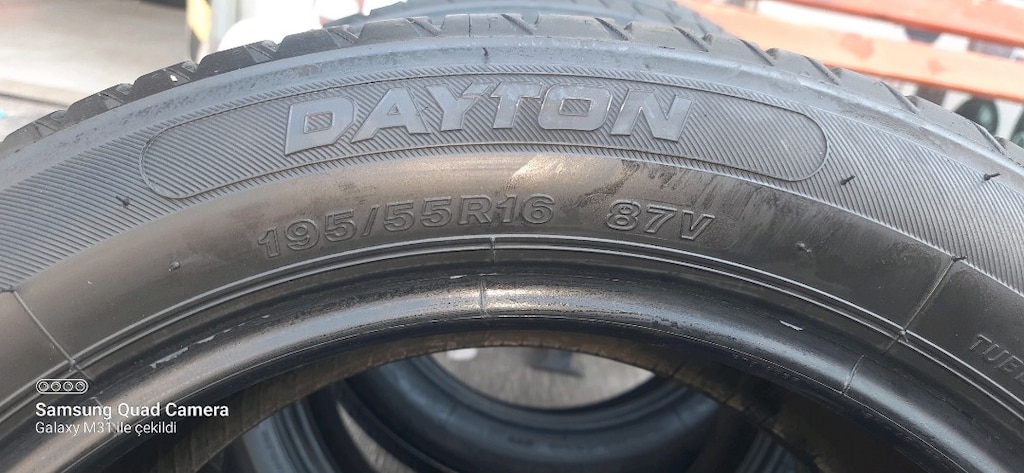 196 55 16 dayton 2020.tarihli dört ad %90 - 2