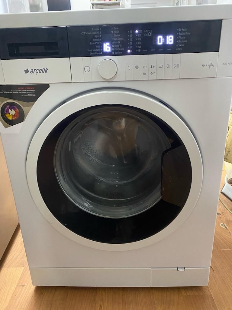 Tertemiz ve Sessiz 8 kg Arçelik Çamaşır Makinesi! - 3