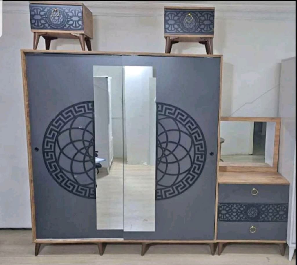 ŞIK LÜKS MODERN YATAK ODASI TAKIMLARI - 3