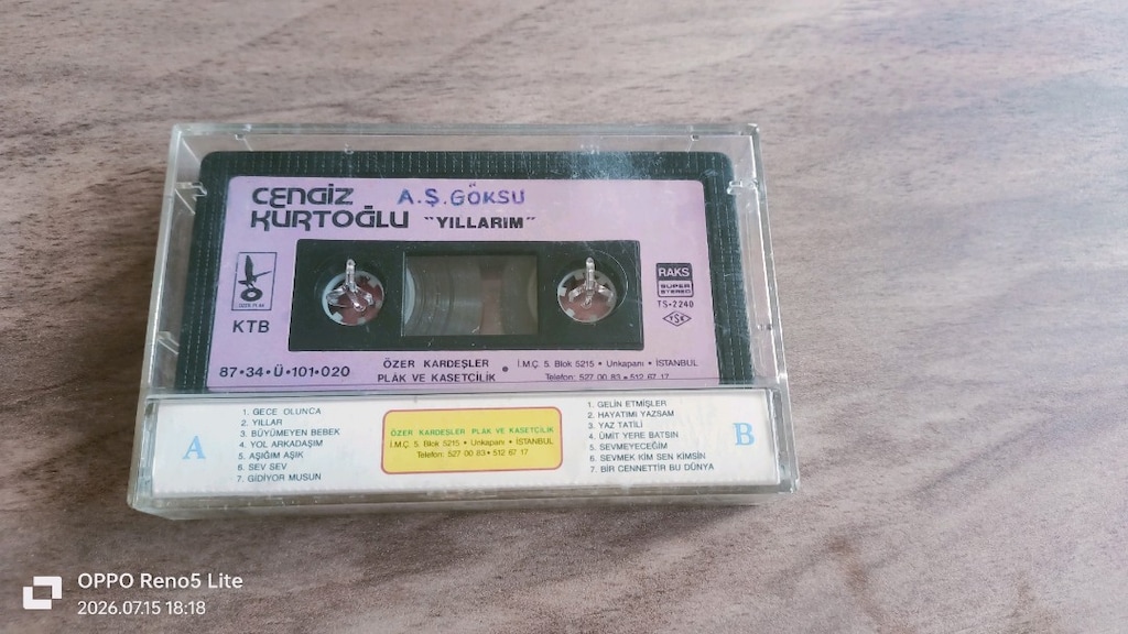 Cengiz Kurtoğlu Yıllarım albümü - 2