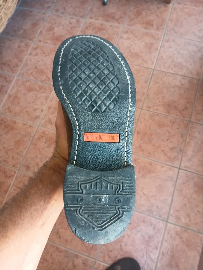 Harley Davidson 42 numara kahve renk fermuarlı orjinal iyi durumda - 7