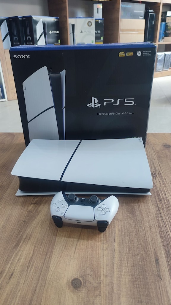 PS5 SLİM DİGİTAL GTA6 İÇİN HAZIR ..1KOL 3AY ADINIZA GARANTİ FULL SET - 4