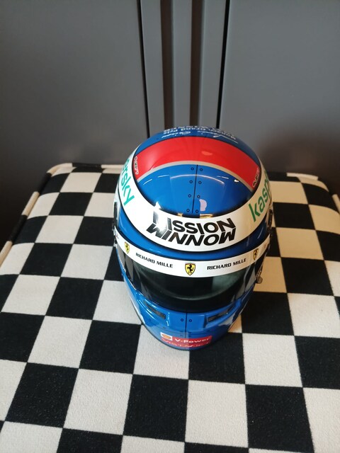 Leclerc 2021 Monaco Ferrari Formula 1 F1 1:2 Model Kask