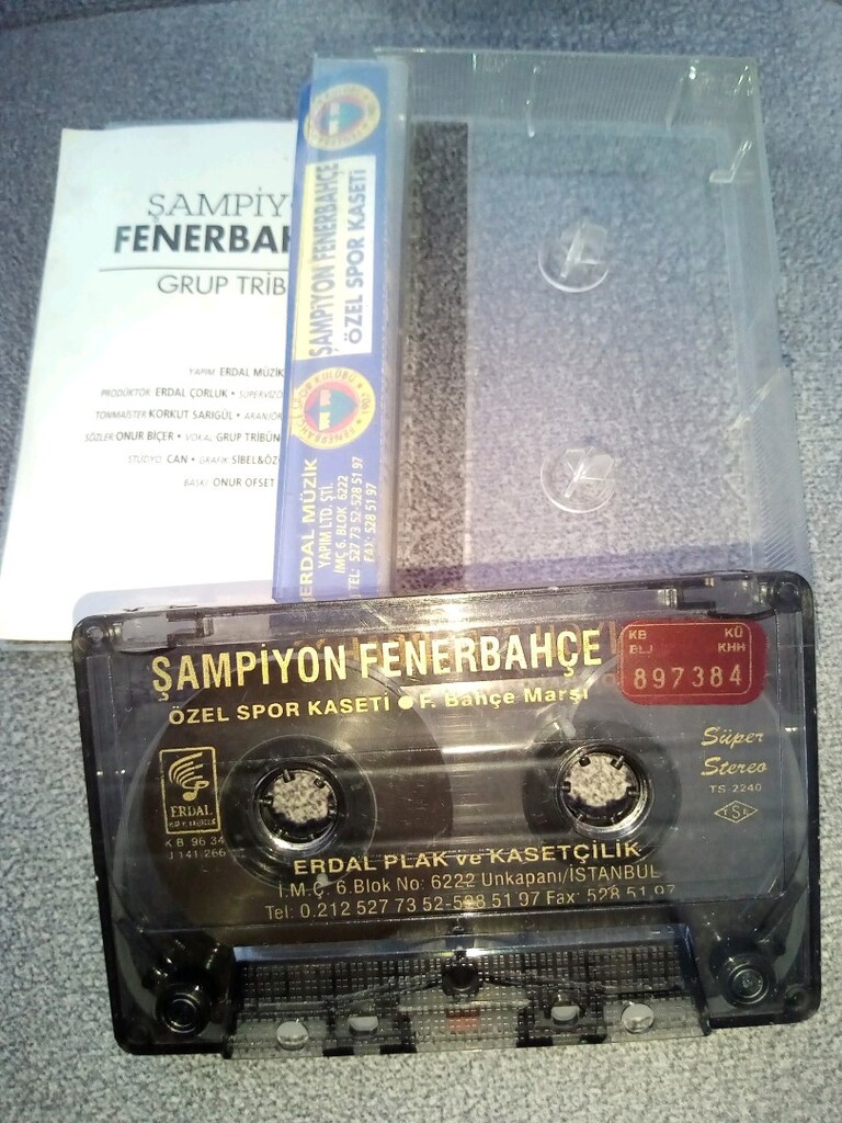 Şampiyon Fener ve Şampiyon Fenerbahçe Orijinal Kasetler - 10