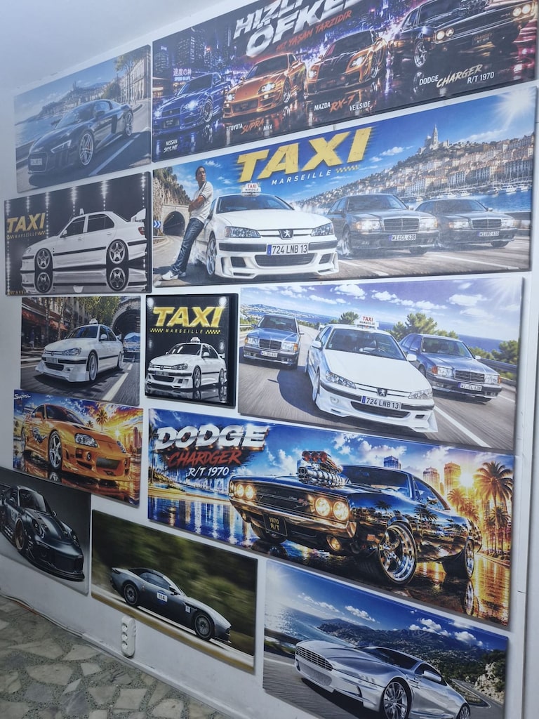 3D 3BOYUTLU KABARTMALI YAĞLI BOYA DOKULU NAKIŞ GÖRÜNÜMLÜ TABLOLAR - 19