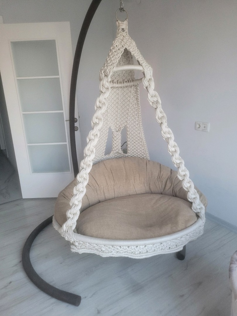 Makrome Ev salıncağı