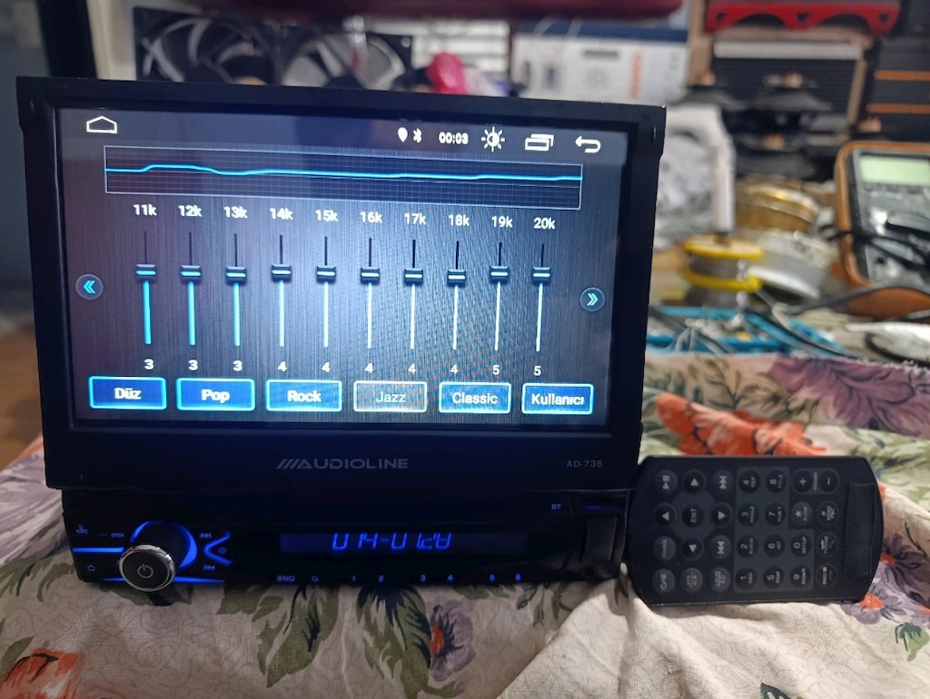 android indash dsp islemci audioline 3 amfi cikisli prof harika ses - 7