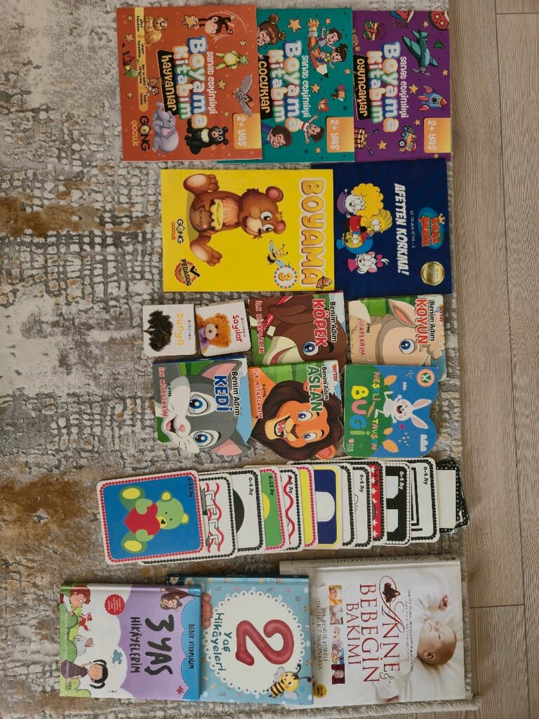 çocuk kitapları ve boyama kitapları - 4