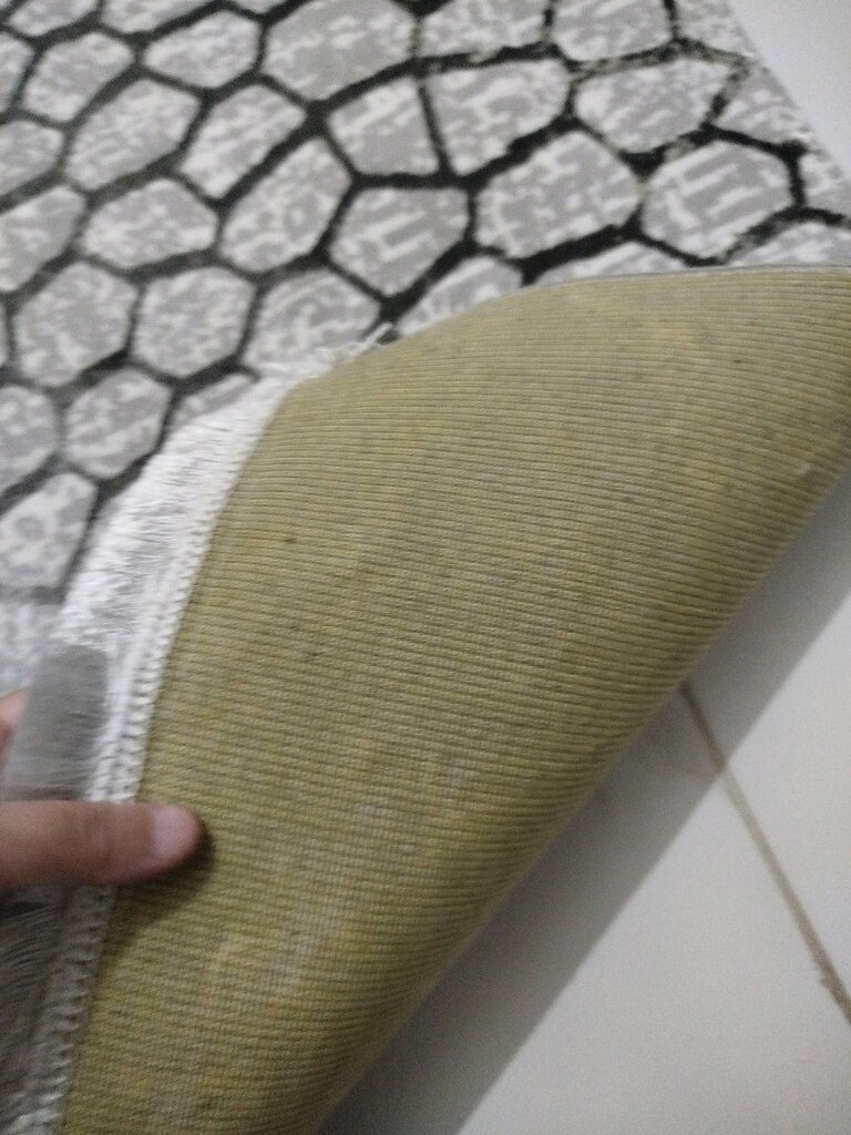 gri taş desenli ince bambu yolluk - 3