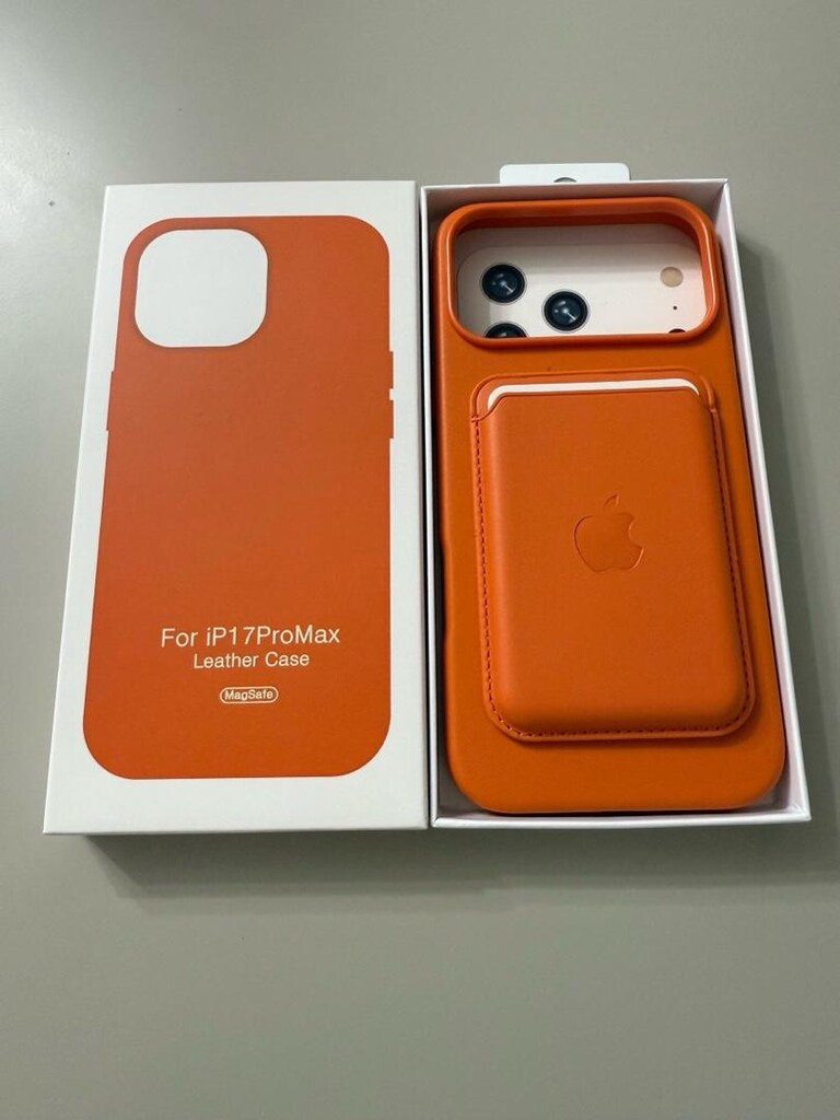 İphone 17 Pro Max Deri Magsafeli Kılıf - 2