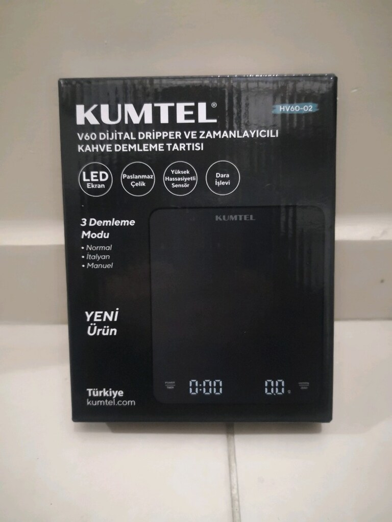 dijital dripper, kahve demleme tartısı - 6