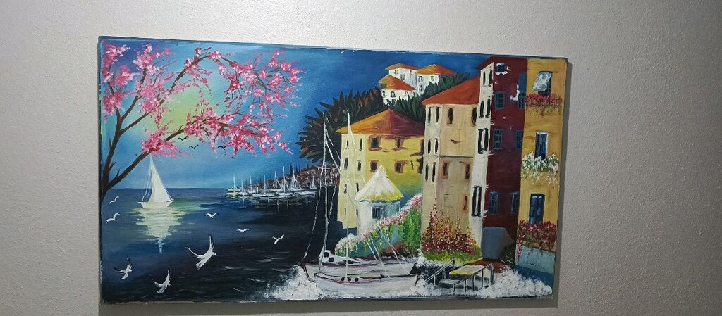 el emeği yağlı boya tablo - 2