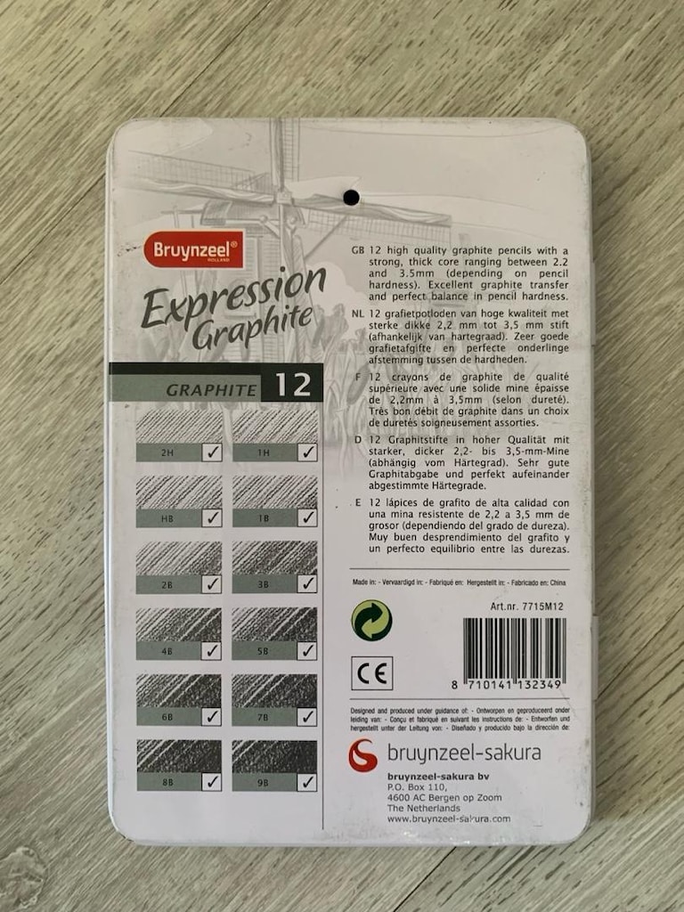 Bruynzeel Expression Graphite Çizim Seti 12 li - 3