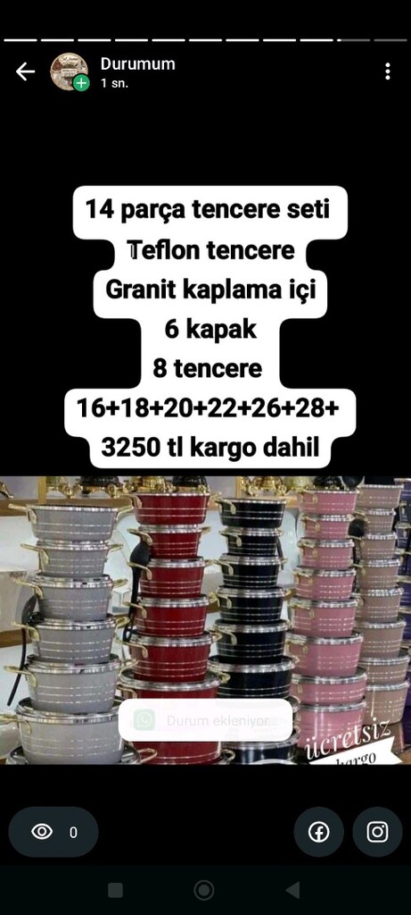 kampanyalı tencere seti - 2