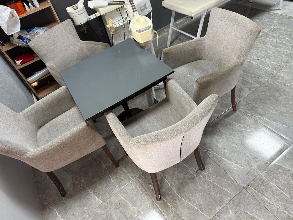 masa sandalye cafe bahçe oturma grubu 8 adet sandalye 2 adet masa - 5